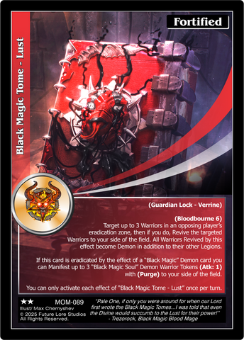 Black Magic Tome - Lust [Masquerade Of The Macabre]