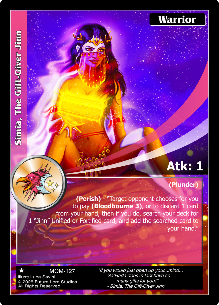 Simia, The Gift-Giver Jinn [Masquerade Of The Macabre]