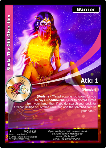 Simia, The Gift-Giver Jinn [Masquerade Of The Macabre]