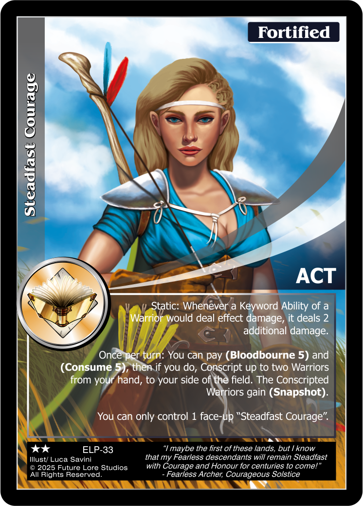 Steadfast Courage - Elder Legends