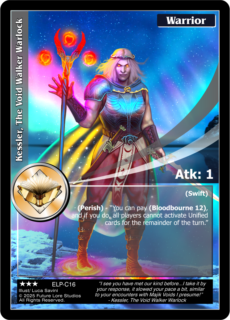 Kessler, The Void Walker Warlock - Elder Legends