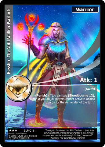 Kessler, The Void Walker Warlock - Elder Legends
