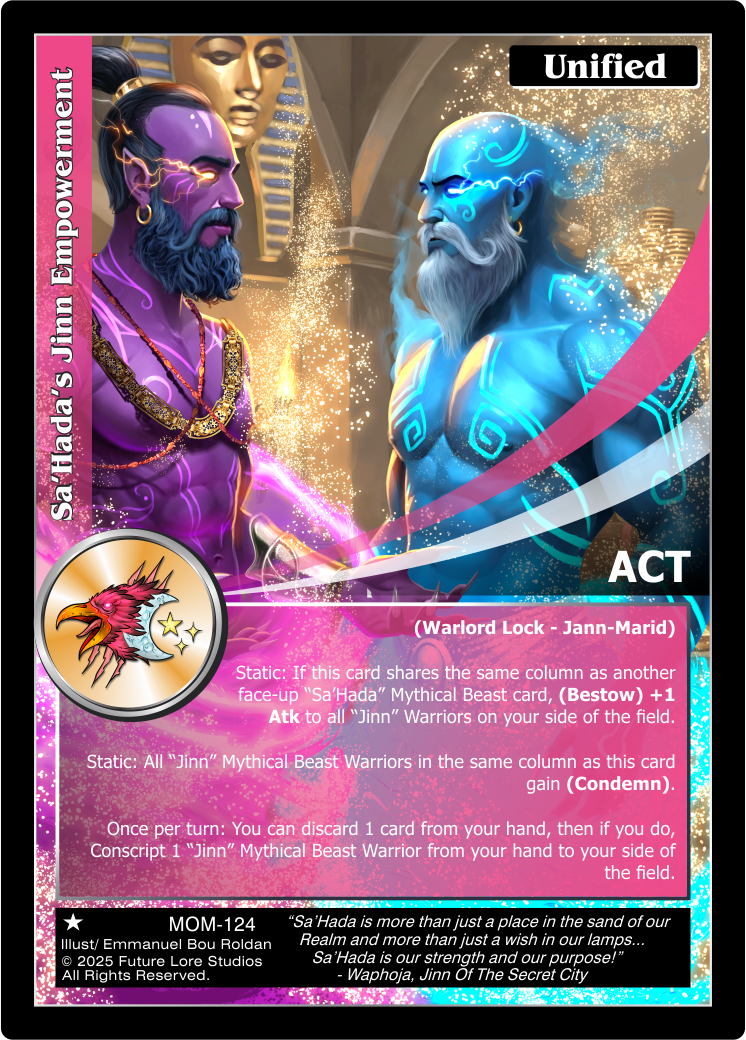 Sa'Hada's Jinn Empowerment [Masquerade Of The Macabre]