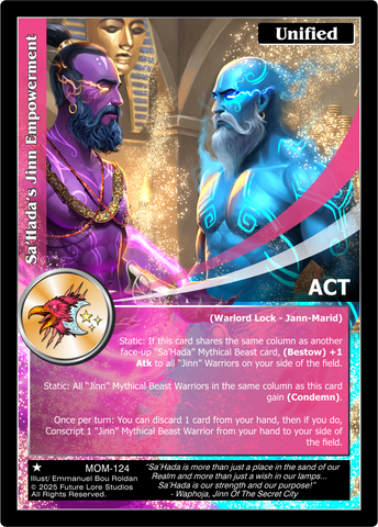 Sa'Hada's Jinn Empowerment [Masquerade Of The Macabre]