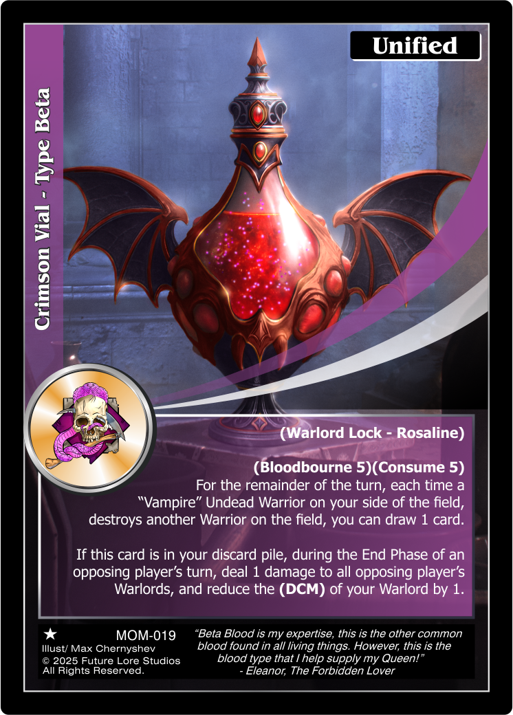 Crimson Vial - Type Beta [Masquerade Of The Macabre]