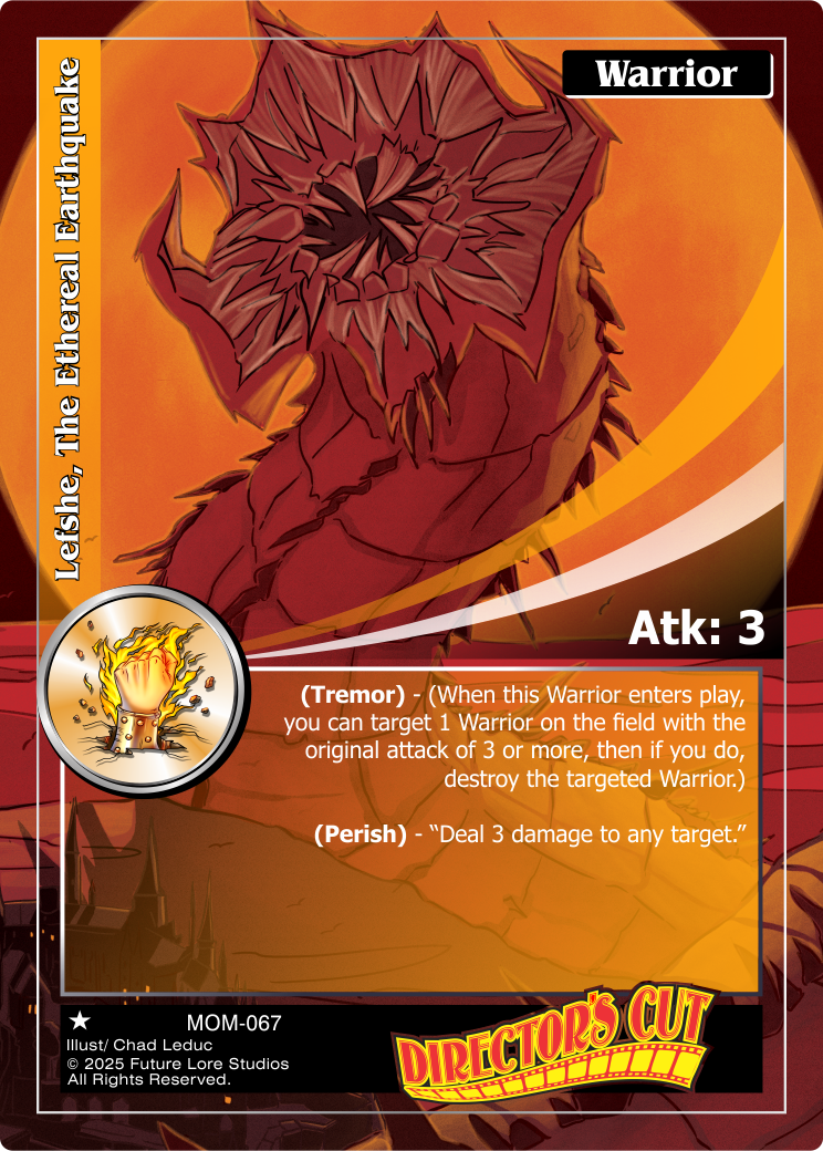 Lefshe, The Ethereal Earthquake [Masquerade Of The Macabre]