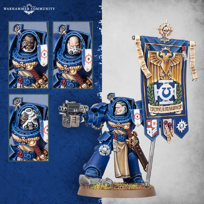 [Pre-Order] SPACE MARINE ANCIENT IN TERMINATOR ARMOUR