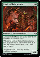 Lattice-Blade Mantis