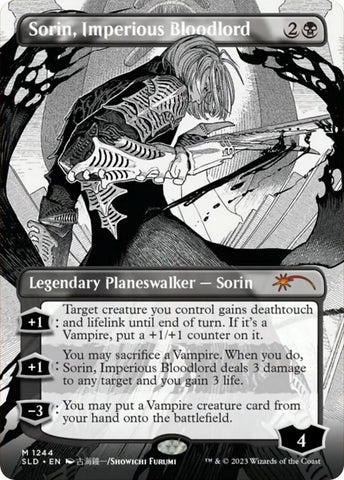 Sorin, Imperious Bloodlord (Borderless)