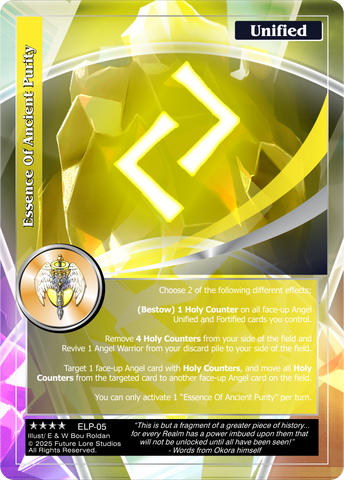 Essence Of Ancient Purity - Elder Legends