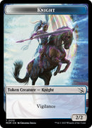 Monk // Knight Double-Sided Token (Back)