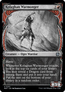 Kolaghan Warmonger (Halo Foil)