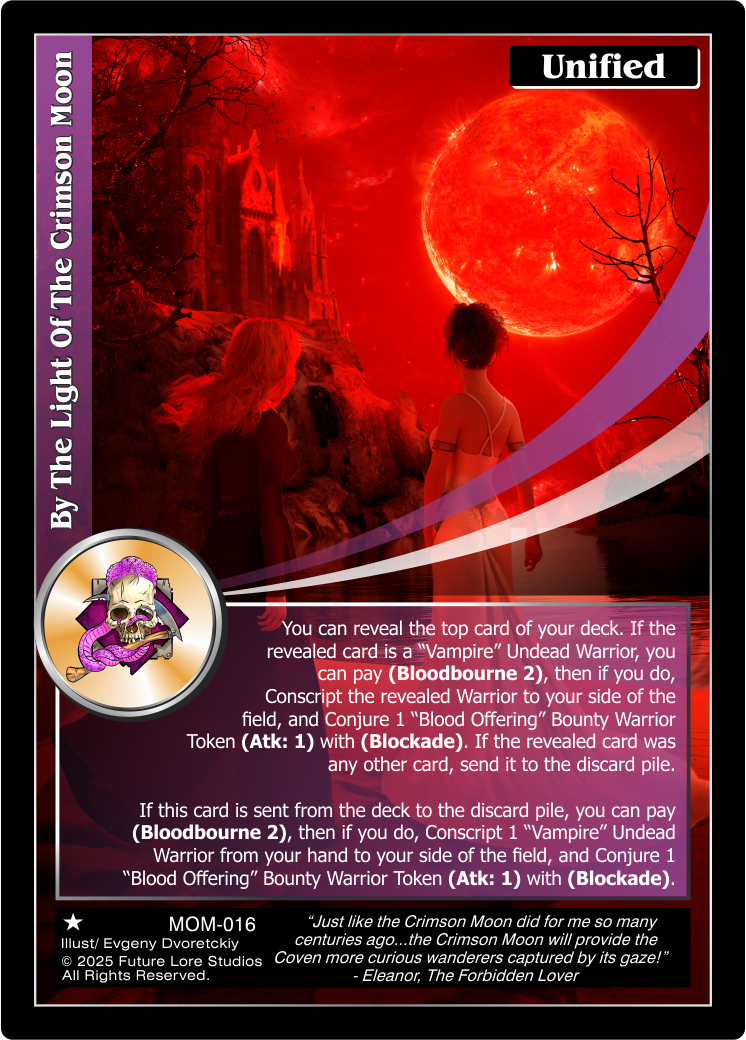 By The Light Of The Crimson Moon  [Masquerade Of The Macabre]