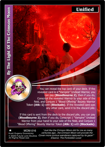 By The Light Of The Crimson Moon  [Masquerade Of The Macabre]