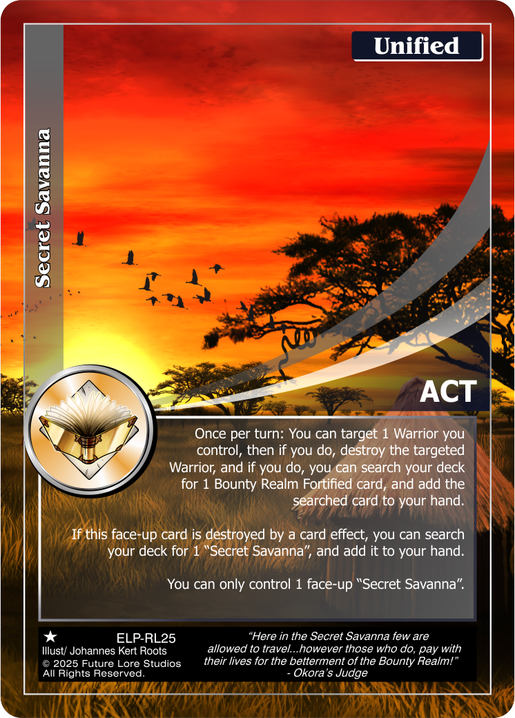Secret Savanna - Elder Legends