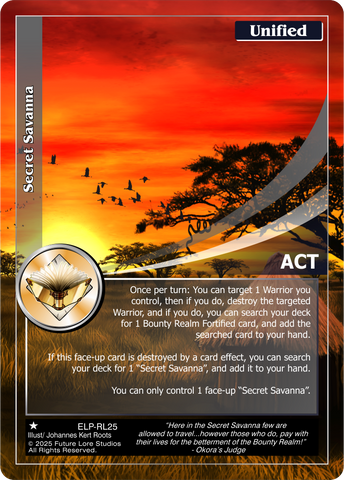 Secret Savanna - Elder Legends