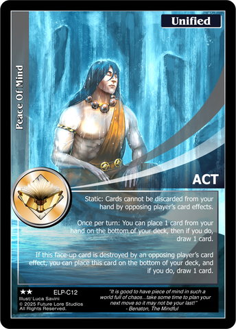 Peace Of Mind - Elder Legends