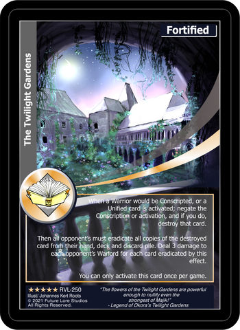 The Twilight Gardens - Second Edition Hidden Drops RVLSE-250 [Elder Legends]