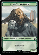Alien Salamander // Alien Insect Double-Sided Token