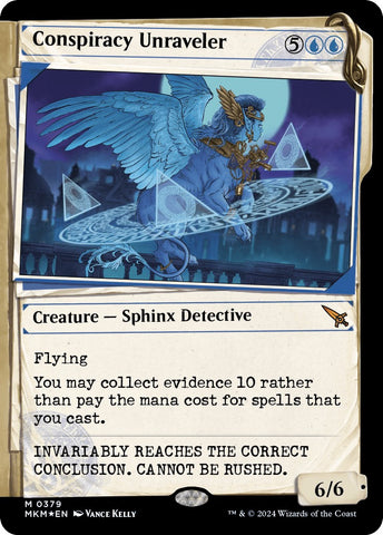 Conspiracy Unraveler (Showcase) (Invisible Ink)