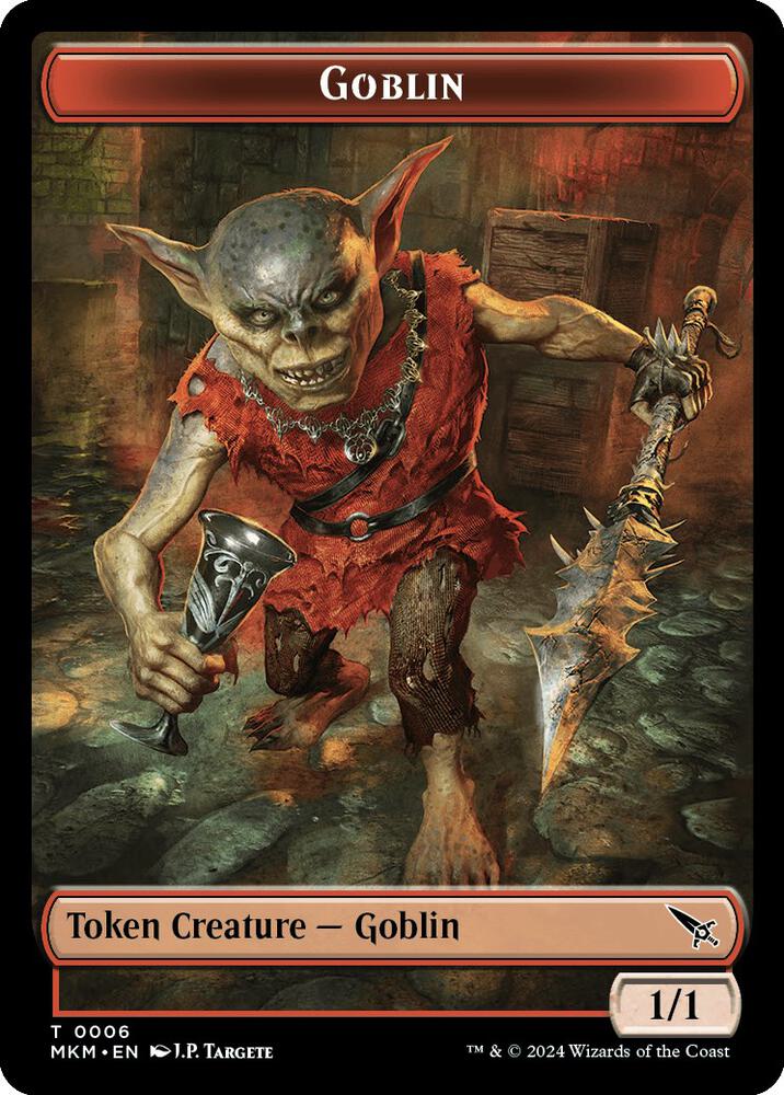 Detective // Goblin Double-Sided Token (Back)