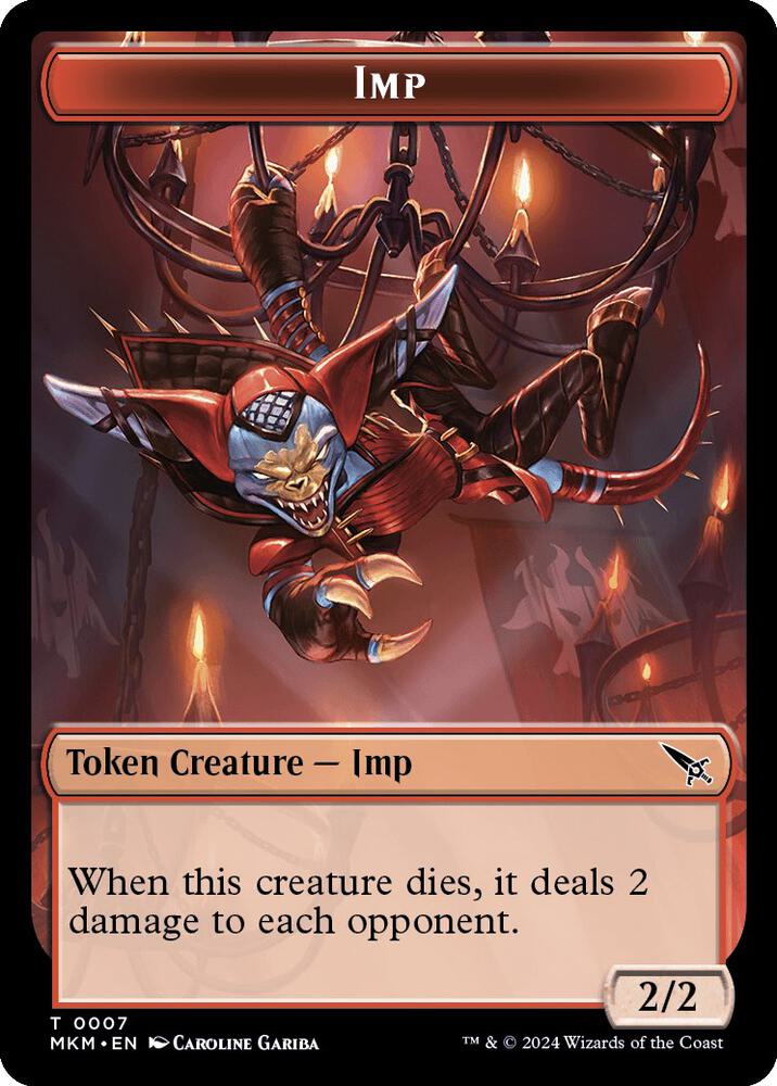 Detective // Imp Double-Sided Token (Back)