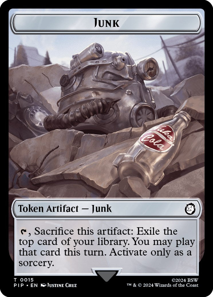 Junk // Thopter Double-Sided Token