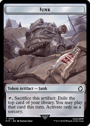 Junk // Thopter Double-Sided Token