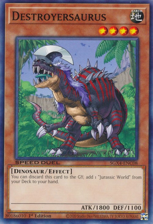 Destroyersaurus [SGX4-ENC08] Common
