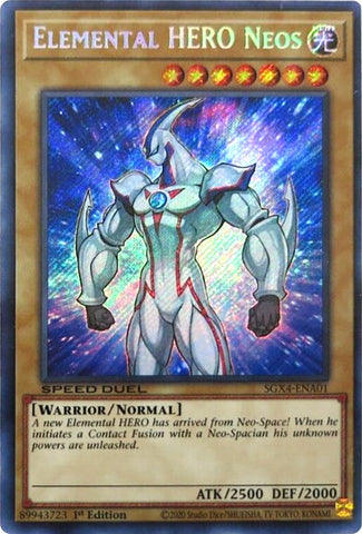 Elemental HERO Neos (Secret Rare) [SGX4-ENA01] Secret Rare