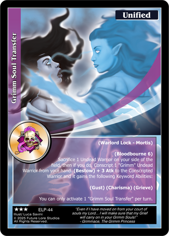 Grimm Soul Transfer - Elder Legends