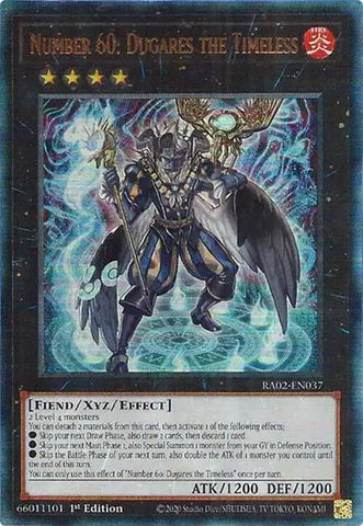Number 60: Dugares the Timeless (PUR) [RA02-EN037] Prismatic Ultimate Rare
