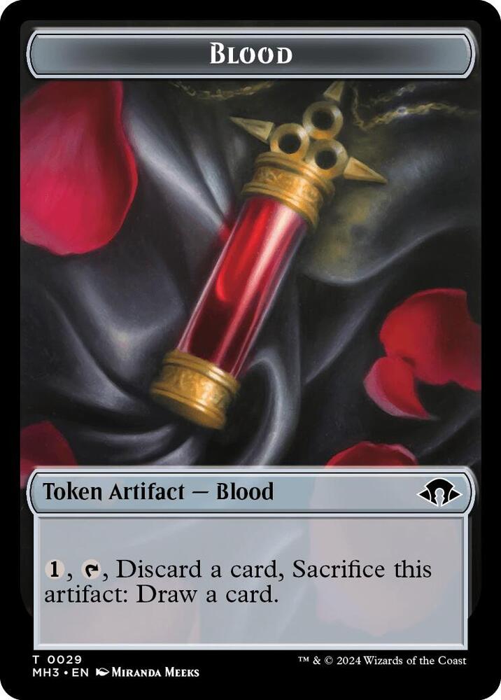 Eldrazi Spawn // Blood Double-Sided Token (Back)