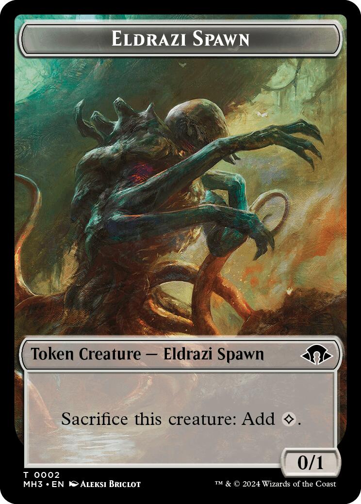 Eldrazi Spawn // Insect (0027) Double-Sided Token