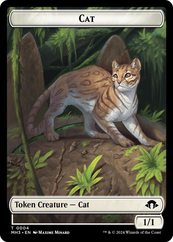 Phyrexian Germ // Cat Double-Sided Token (Back)