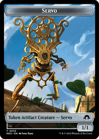 Servo // Blood Double-Sided Token