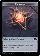 Servo // Treasure Double-Sided Token (Back)