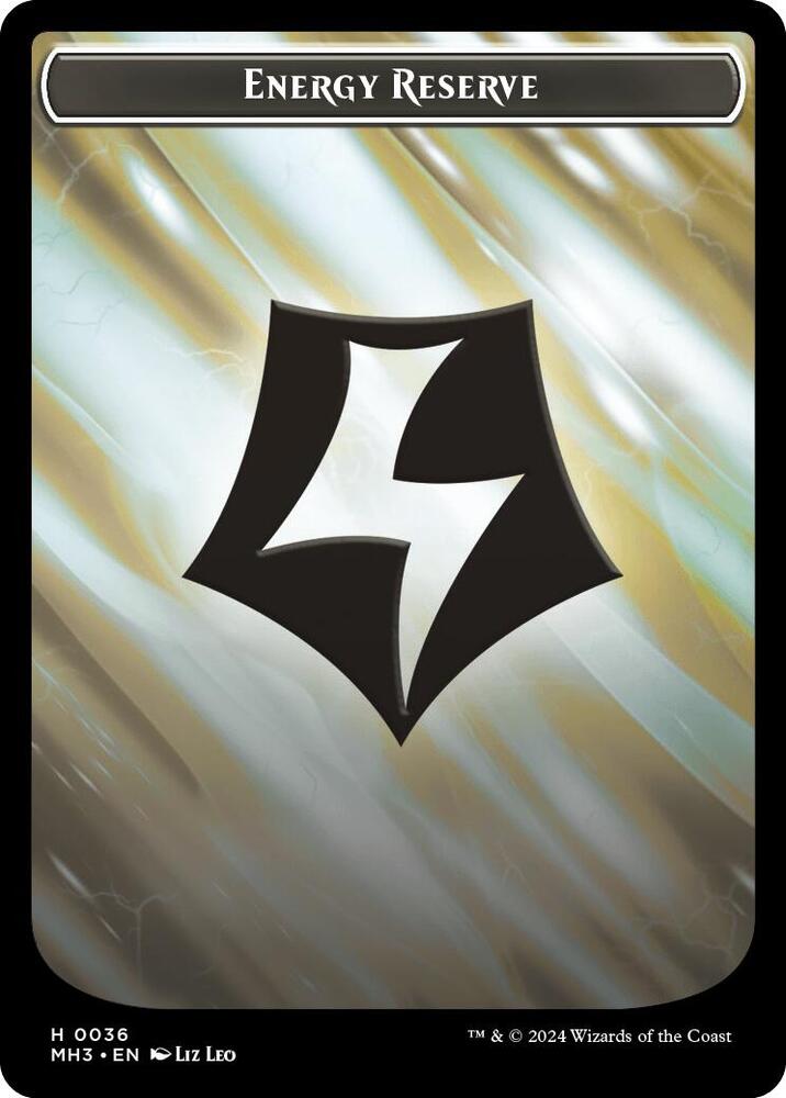 Moonfolk // Energy Reserve Double-Sided Token (Back)