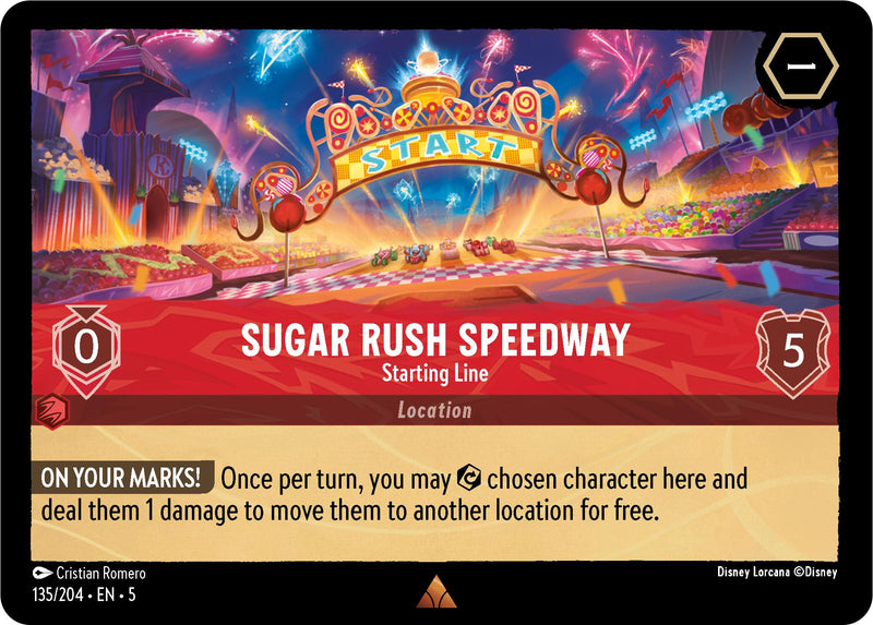 Sugar Rush Speedway - Starting Line (135/204) [Shimmering Skies]