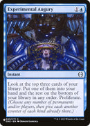 Experimental Augury