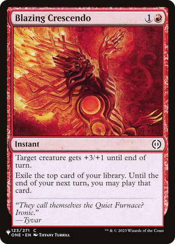 Blazing Crescendo