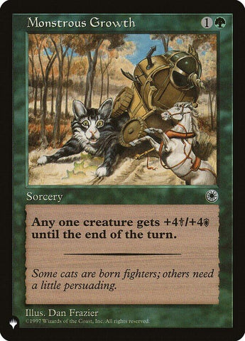 Monstrous Growth (Flavor Text)