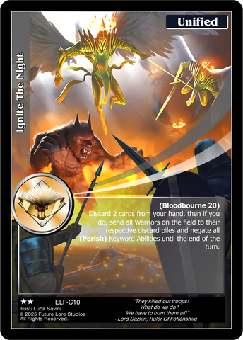 Ignite The Night - Elder Legends