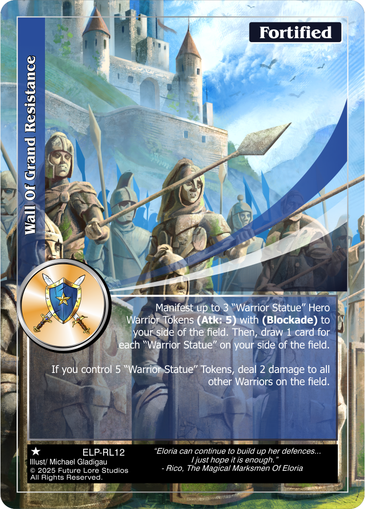 Wall Of Grand Resistance - Elder Legends