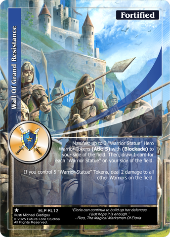Wall Of Grand Resistance - Elder Legends