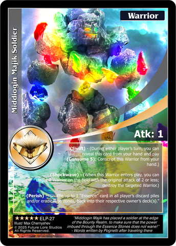 Middiogin Majik Soldier - Elder Legends