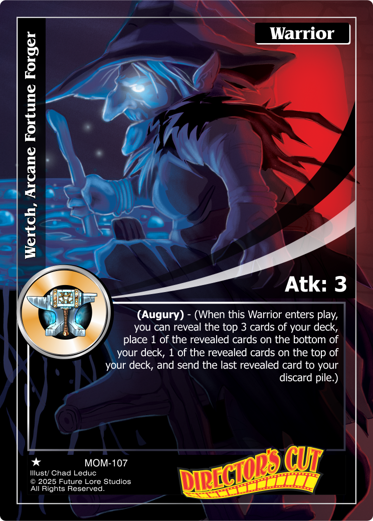 Wertch, Arcane Fortune Forger [Masquerade Of The Macabre]