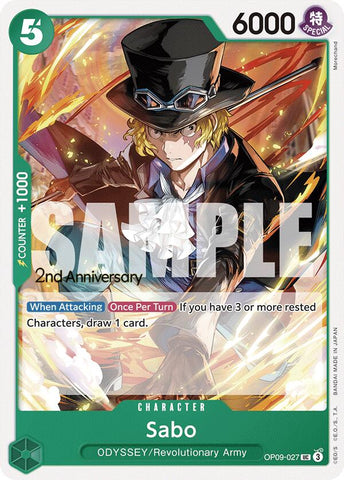 Sabo [Emperors in the New World: 2nd Anniversary Tournament Cards]