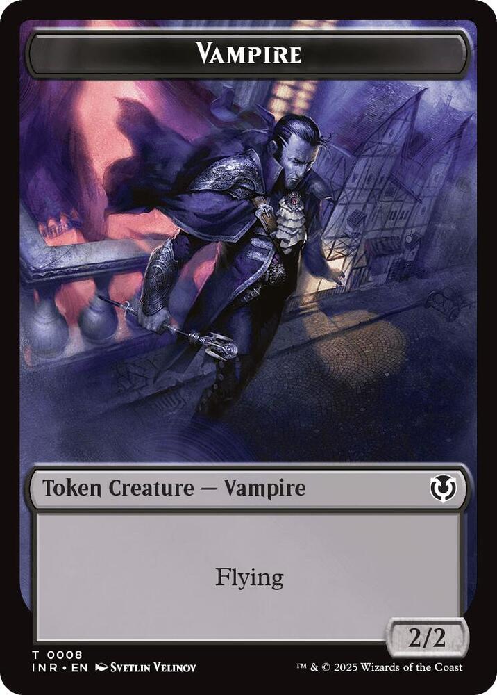 Vampire (0007) // Vampire (0008) Double-Sided Token (Back)