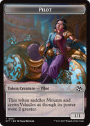 Vehicle // Pilot Double-Sided Token (Back)